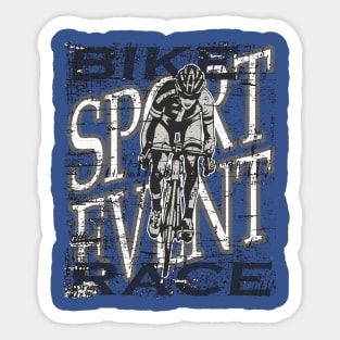 Sport Event Bike Race Abstract Sticker